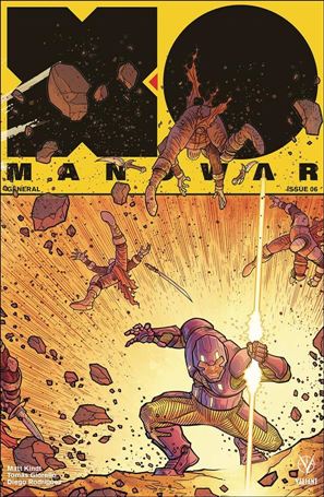 X-O Manowar (2017) issue 6-C Ryan Bodenheim 1:20 Cover