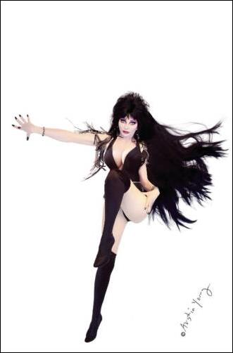 Elvira in Horrorland issue 4-K 7 Copy Photo Virgin Cover