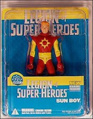 Legion of Super-Heroes figure 9 Sun Boy