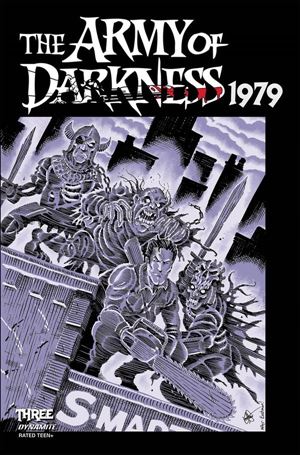 Army of Darkness 1979 issue 3-E Ken Haeser Cover