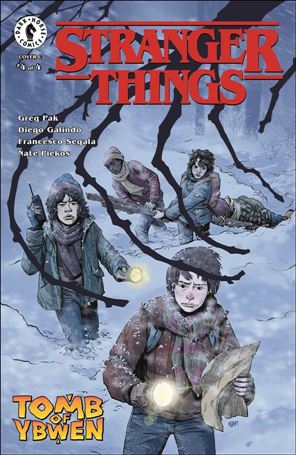 Stranger Things: Tomb of Ybwen issue 4-C Adam Gorham Cover