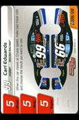 NASCAR Race Day 2006 Series 1 (Base Set) card 28.1 Carl Edwards