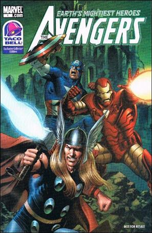 Taco Bell Exclusive Collector Edition: Avengers issue 1-B Unbagged