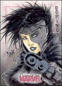 Women of Marvel (SketchaFEX Subset) card JN Julio "Nar!" Naranjo 1/150