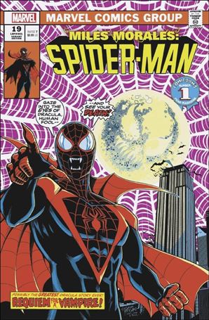 Miles Morales: Spider-Man (2022) issue 19-B Luciano Vecchio Vampire Cover