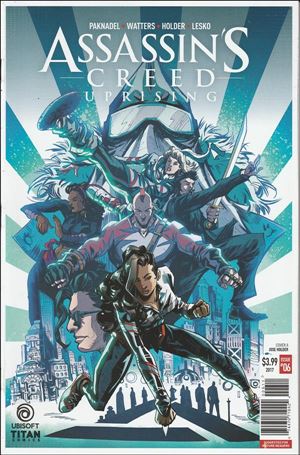Assassin's Creed: Uprising issue 6 Jose Holder Cover