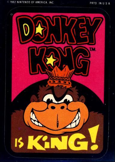Donkey Kong (Base Set) card nn27 Donkey Kong is King!