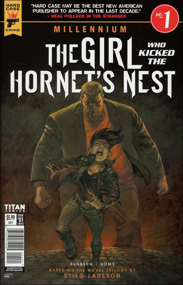 Millennium: The Girl Who Kicked the Hornet's Nest issue 1-B Jose Homs Cover