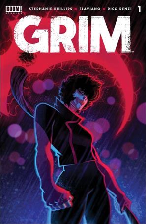 Grim issue 1-L Flaviano LCSD Foil Cover  (Fifth Printing)