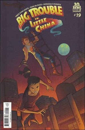 Big Trouble in Little China issue 19 Joe Eisma Cover