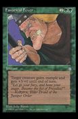 Magic the Gathering: Ice Age (Base Set) card 234 Fanatical Fever