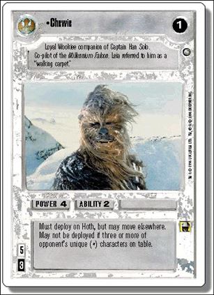Star Wars: The Empire Strikes Back Introductory Two-Player Game (Base Set) card 5 Chewie
