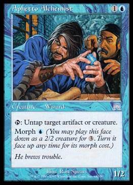 Magic the Gathering: Onslaught (Base Set) card 64 Aphetto Alchemist