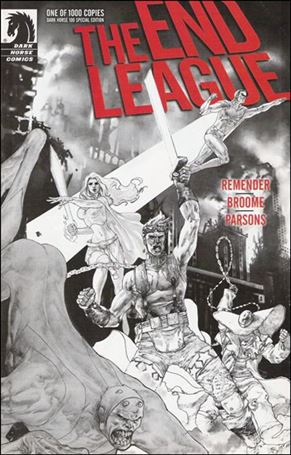 End League issue 1-B Dark Horse 100 Cover 1/1000