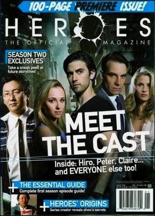 Heroes Magazine issue 1 Newsstand Edition