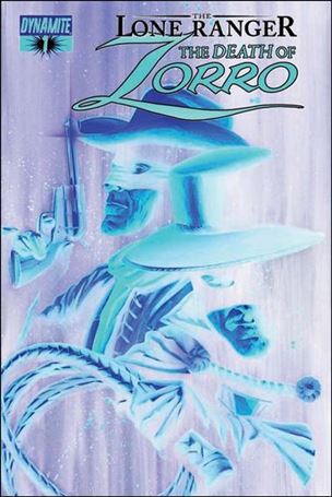 Lone Ranger & Zorro: The Death of Zorro issue 1-F Alex Ross 1:15 Negative Cover