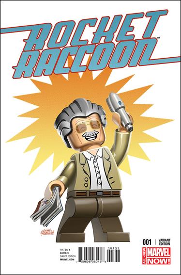 Rocket Raccoon (2014) issue 1-D Leonel Castellani LEGO Cover