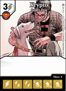 DC Comics Dice Masters World's Finest card 10 Krypto: Super Dog