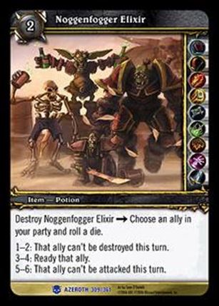 World of Warcraft: Heroes of Azeroth (Base Set) card 309 Noggenfogger Elixir