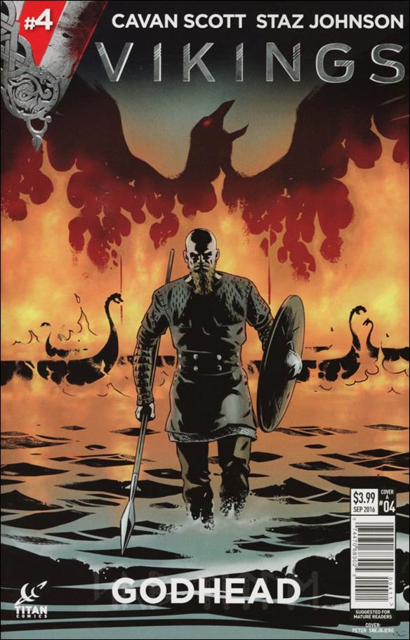 Vikings: Godhead issue 4 Peter Snejbjerg Cover