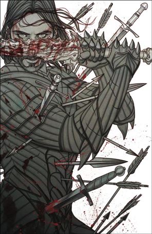 BRZRKR: Poetry of Madness issue 1-L Jenny Frison Spot Color SDCC Cover 1/400