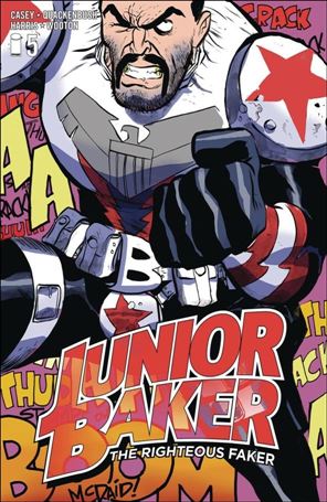 Junior Baker the Righteous Faker issue 5-C Dan McDaid 1:20 Cover