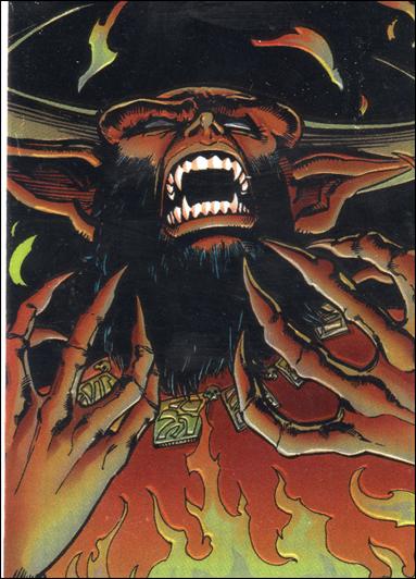 Lady Death Series II (Parallel Sticker Base Set) card 5 Lucifer