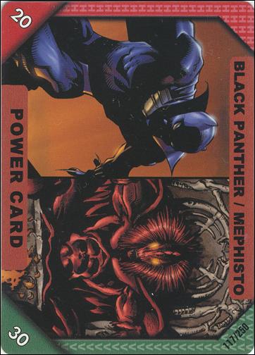 Marvel ReCharge: Inaugural Edition (Base Set) card 117 Black Panther / Mephisto Power Card