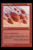 Magic the Gathering: Mirage (Base Set) card 194 Stone Rain