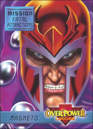 Marvel Overpower (Mission Subset) card FaA 4 of 7 Magneto