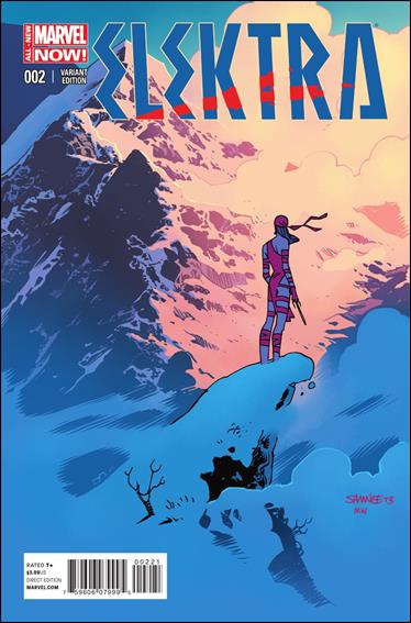 Elektra (2014) issue 2-B Chris Samnee 1:50 Cover