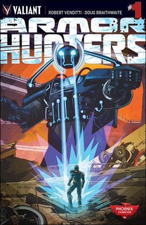Armor Hunters issue 1-G Tommy Lee Edwards Phoenix Comicon Cover