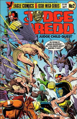 Judge Child issue 2 Brian Bolland Cover Art