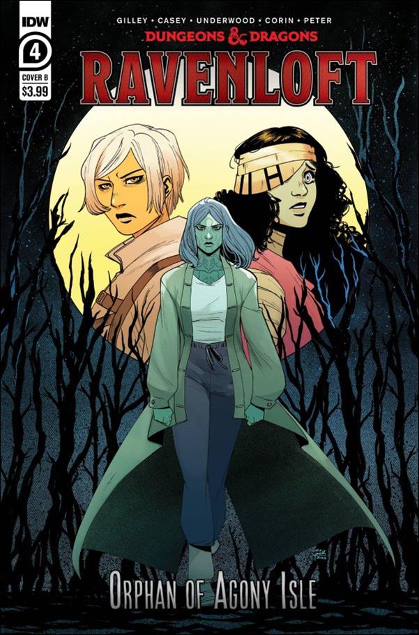 Dungeons & Dragons: Ravenloft - Orphan of Agony Isle issue 4-B Corin Howell Cover