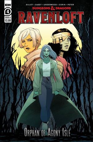 Dungeons & Dragons: Ravenloft - Orphan of Agony Isle issue 4-B Corin Howell Cover