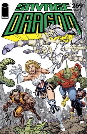 Savage Dragon (1993) issue 269 Erik Larsen Standard Cover