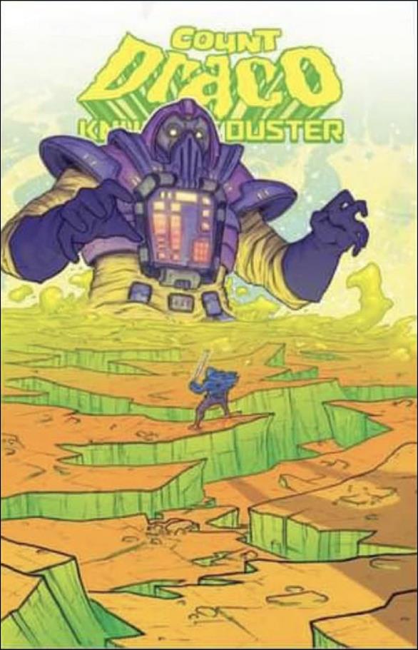 Count Draco Knuckleduster issue 1-B Ben Bishop Cover