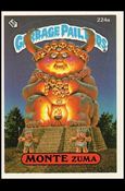 Garbage Pail Kids: Series 06 (Base Set) card 224a Monte Zuma