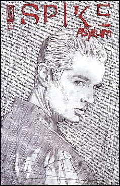 Spike: Asylum issue 5-D Matt Busch 1:10 Sketch Cover