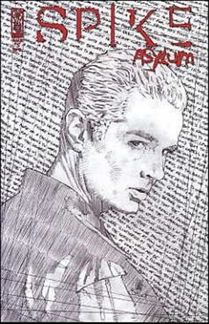 Spike: Asylum issue 5-D Matt Busch 1:10 Sketch Cover
