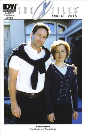 X-Files Annual (2014) issue 2015-B Subscription Photo Cover