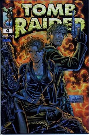 Tomb Raider: The Series issue 4-C Dynamic Forces Andy Park Chrome Cover