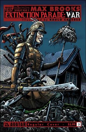 Extinction Parade: War issue 3 Standard Cover