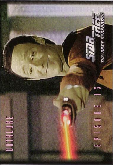 Star Trek: The Next Generation - The Episode Collection Season One (Base Set) card 48 Datalore, Episode 13C