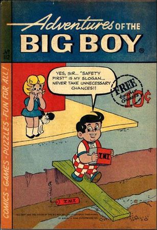 Adventures of the Big Boy issue 112-B West Coast Cover