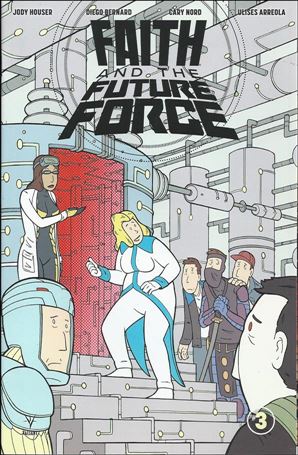 Faith and the Future Force issue 3-C Douglas Paskiewicz 1:10 Cover