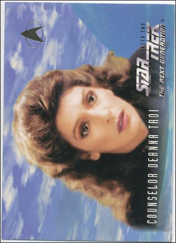 Star Trek: The Next Generation - The Episode Collection Season Two (Base Set) card 120 Counselor Deanna Troi - Card C