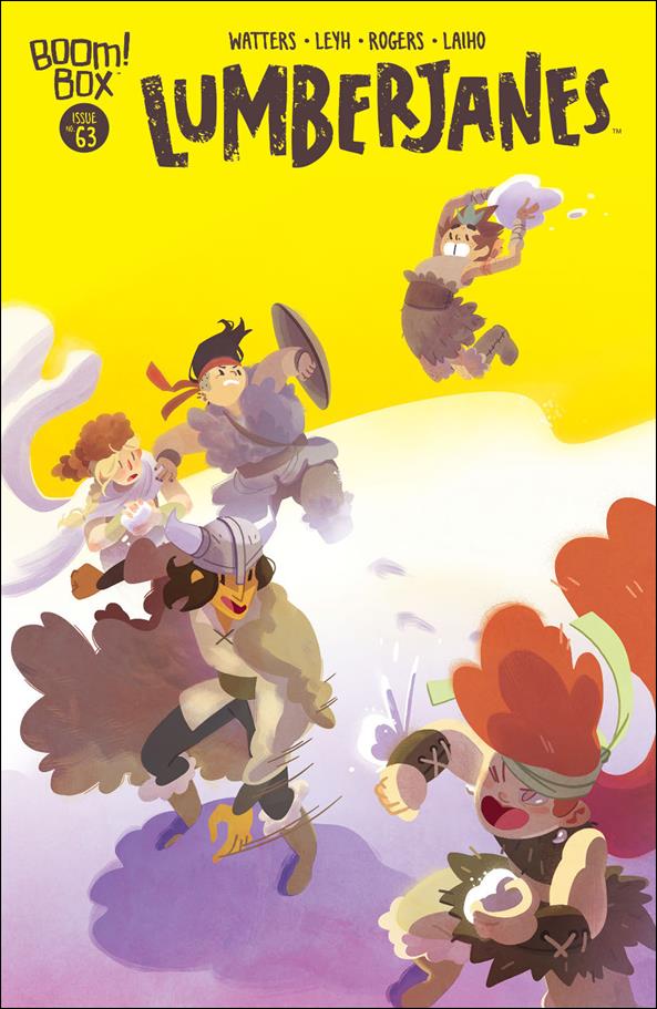 Lumberjanes issue 63 Kat Leyh Cover