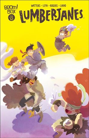 Lumberjanes issue 63 Kat Leyh Cover