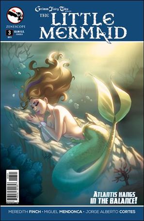 Grimm Fairy Tales Presents The Little Mermaid issue 3-B Mirka Andolfo Cover